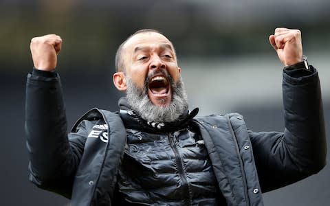 Wolverhampton Wanderers manager Nuno Espirito Santo during the Premier League match at Molineux, Wolverhampton - Credit: &nbsp;Nick Potts/PA