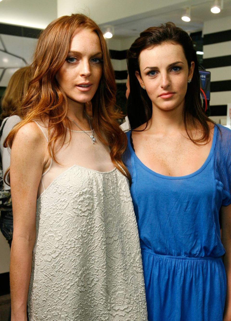 Lindsay and Ali Lohan