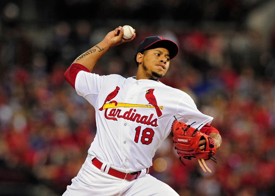 Carlos Martinez was a workhorse starter for the St. Louis Cardinals from 2015-17, posting a 42-27 record and 3.24 ERA over 94 appearances.