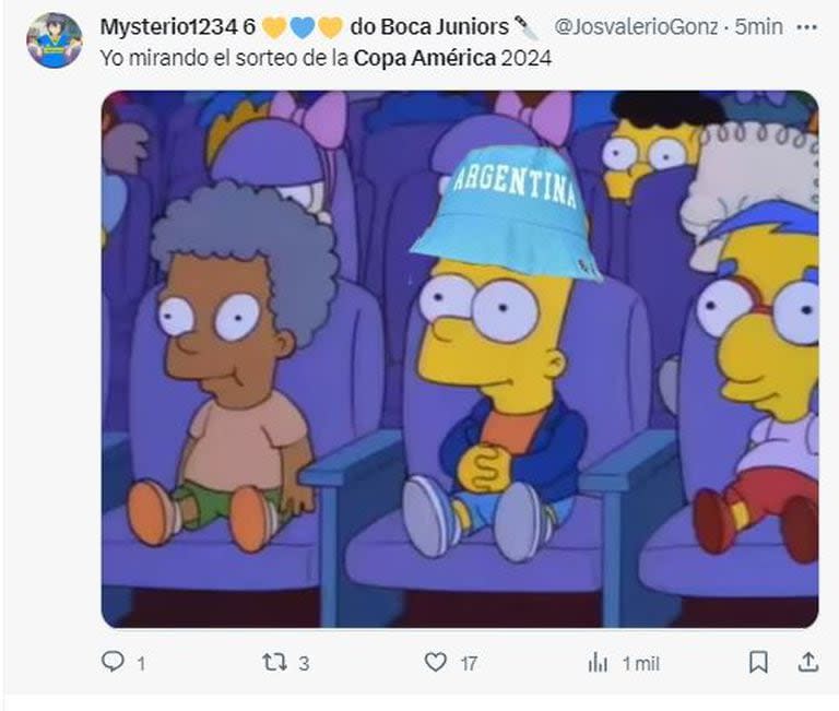 Los mejores memes del sorteo de la Copa América 2024