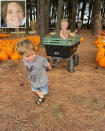 <p>Duggar's little pumpkins, Evelyn and Gideon, had a <em>wheel</em>-y good time after heading to the pumpkin patch for the first time. "We are now ready for F A L L," their mom <a href="https://www.instagram.com/p/CUbHLhYsz0c/" rel="nofollow noopener" target="_blank" data-ylk="slk:captioned a series of photos;elm:context_link;itc:0;sec:content-canvas" class="link ">captioned a series of photos</a> from their day pickin' pumpkins. </p>