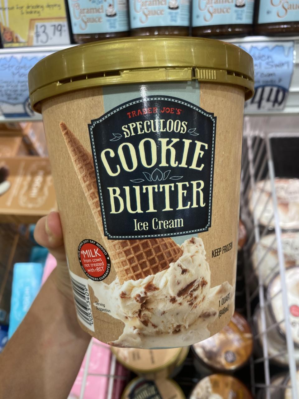 Speculoos Cookie Butter Ice Cream