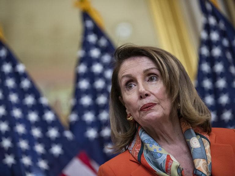 Nancy Pelosi has said there will be no chance of a US trade deal with the UK if the Good Friday Agreement is undermined by Brexit.Speaking at the London School of Economics, the speaker of the US House of Representatives warned a future trading arrangement between the two countries is not guaranteed, and said it would not happen if the UK’s exit from the European Union violates the terms of the 1998 peace accord.Ms Pelosi said: “First of all it is very hard to pass a trade bill in the Congress of the United States, so there’s no given anyway. But if there were any weakening of the Good Friday accords there would be no chance whatsoever, a non-starter for a US-UK trade agreement.“The Good Friday accords ended 700 years of conflict. This is not a treaty only, it’s an ideal, it’s a value, it’s something that’s a model to the world, something that we all take pride in.“It was a model and other people have used it as a model and we don’t want that model to be something that can be bargained away in another agreement.”The US played an influential role in the Northern Ireland peace process, and former senator George Mitchell served as a peace envoy to the region for then-president Bill Clinton, eventually overseeing the signing of the agreement between the UK and Irish governments and all political parties in Northern Ireland.Yesterday, the former prime ministers of the UK and Ireland, Tony Blair and Bertie Ahern, called for a second referendum on Brexit to protect the integrity of the Good Friday Agreement.One of the most influential democrats in Washington, Ms Pelosi is currently on a visit to the UK and Ireland, and met with Labour leader Jeremy Corbyn on Sunday, when the pair discussed the need to protect the Good Friday Agreement.Ms Pelosi is due to address the Irish parliament on Wednesday, and will meet with leaders from across the island during her visit.A post-Brexit trade deal with the US has long been an aspiration of Brexiteers, and has been advocated by President Trump himself. The proposed deal has also proved controversial in the UK because of perceived lower standards of food and other goods from the US. Speaking in Davos in January, Irish taoiseach Leo Varadkar also pointed out that the UK could struggle to negotiate free trade deals elsewhere around the world if the Irish border question remained unresolved.