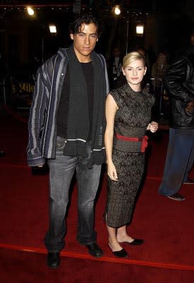 Andrew Keegan and Elisha Cuthbert at the LA premiere of Universal's 8 Mile