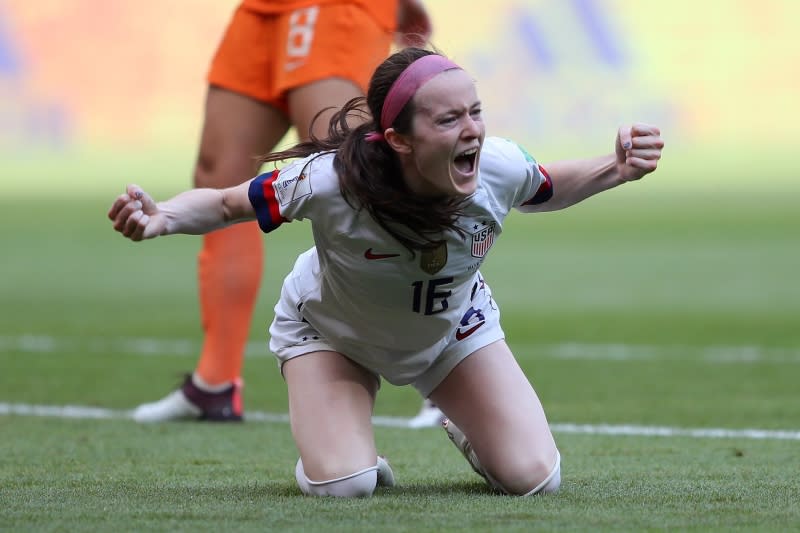 拿維爾在去年世界盃決賽有入球。（FIFA Women’s World Cup Facebook）