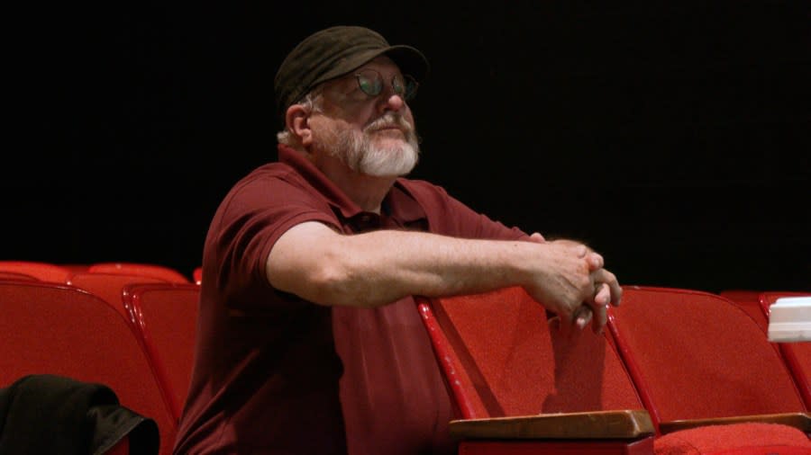 Director Gary Varner during rehearsal