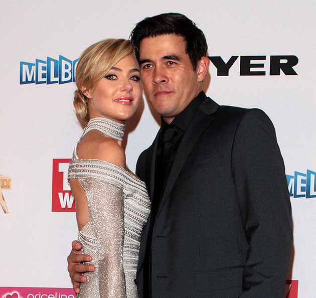 Jessica Marais and James Stewart, May 20 2015.