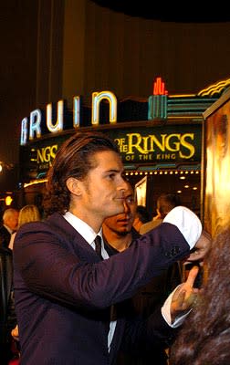 Orlando Bloom at the LA premiere of New Line's The Lord of the Rings: The Return of The King