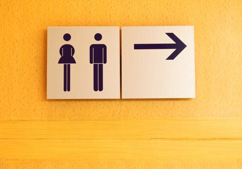 <span class="caption">Don't take too long.</span> <span class="attribution"><a class="link " href="https://www.shutterstock.com/image-photo/toilet-sign-direction-on-wood-wall-97036877" rel="nofollow noopener" target="_blank" data-ylk="slk:Shutterstock;elm:context_link;itc:0;sec:content-canvas">Shutterstock</a></span>