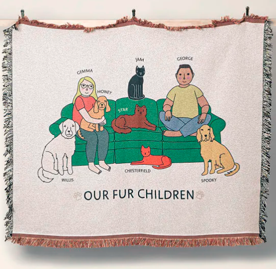 <p><a href="https://go.redirectingat.com?id=74968X1596630&url=https%3A%2F%2Fwww.uncommongoods.com%2Fproduct%2Fpersonalized-pet-family-blanket&sref=https%3A%2F%2Fwww.countryliving.com%2Fshopping%2Fgifts%2Fg1478%2Fgifts-for-dog-lovers%2F" rel="nofollow noopener" target="_blank" data-ylk="slk:Shop Now;elm:context_link;itc:0;sec:content-canvas" class="link ">Shop Now</a></p><p>Personalized Pet-Family Blanket</p><p>uncommongoods.com</p><p>$148.00</p><span class="copyright">Uncommon Goods</span>