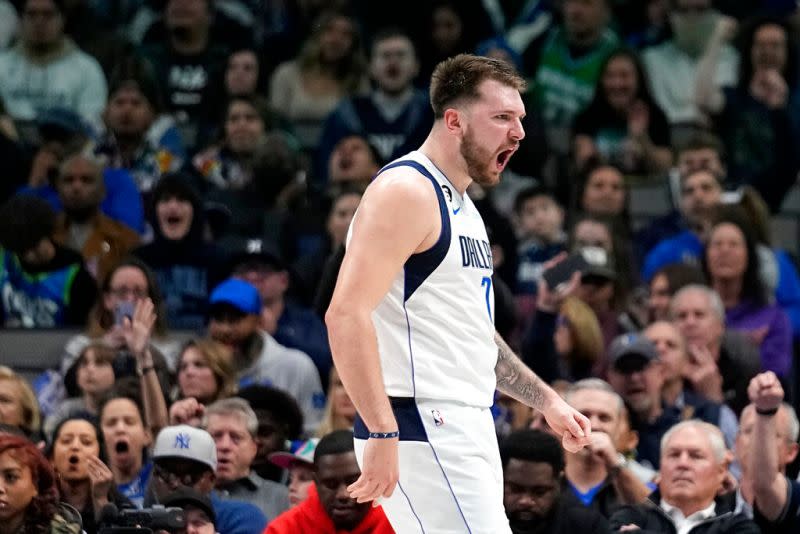 ▲達拉斯獨行俠超級球星Luka Doncic。（圖／美聯社／達志影像）