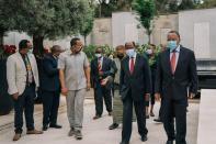 Ethiopian Prime Minister Abiy Ahmed meets with AU envoys in Addis Ababa