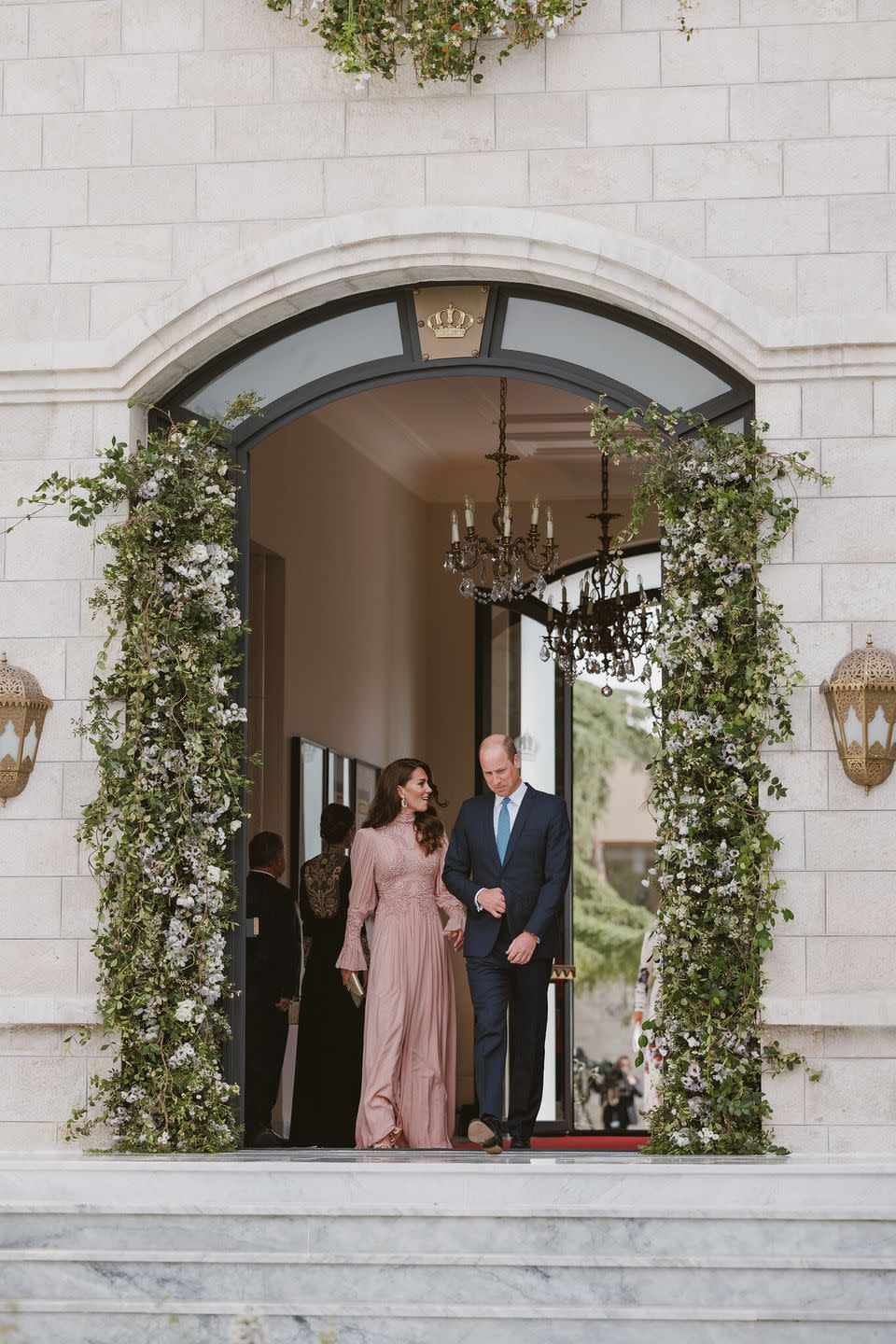 kate william at hussein rajwa wedding