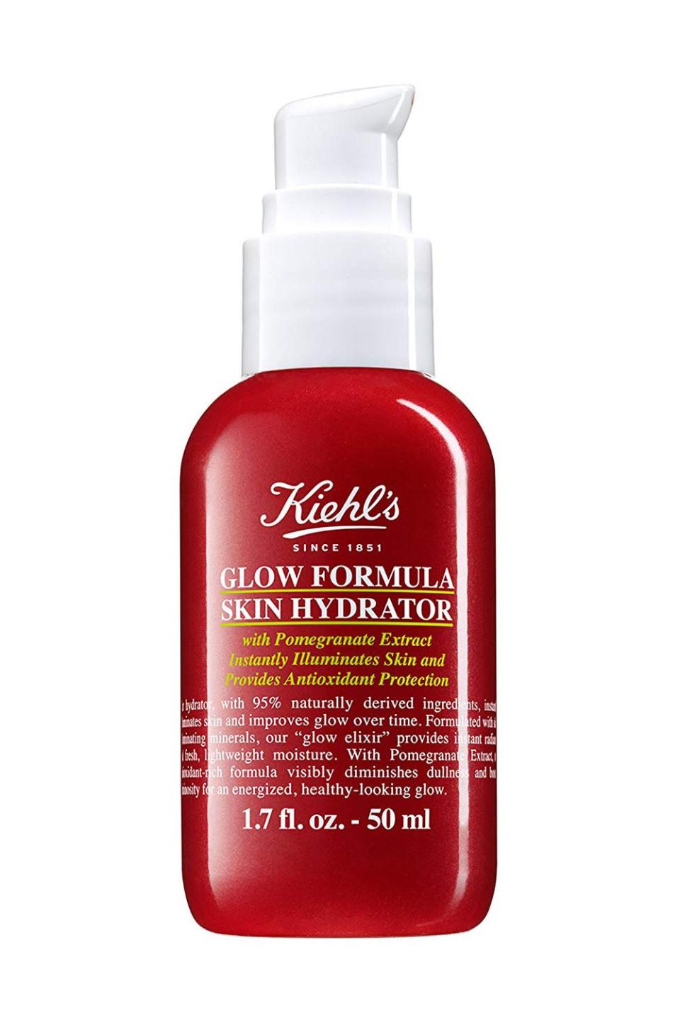 6) Kiehls Glow Formula Skin Hydrator