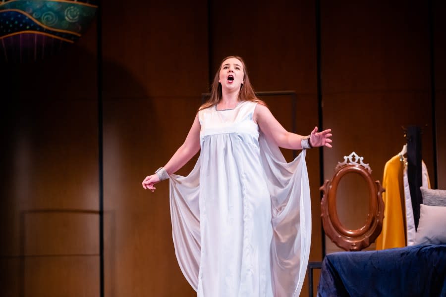 Shafer sang The Empress in the world premiere of Jacob Bancks’ “Karkinos” opera in Moline.