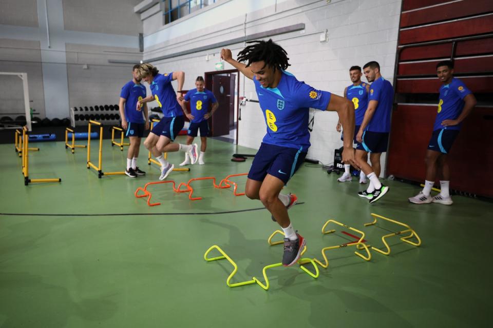 England World Cup 2022 Training Session: (The FA via Getty Images)