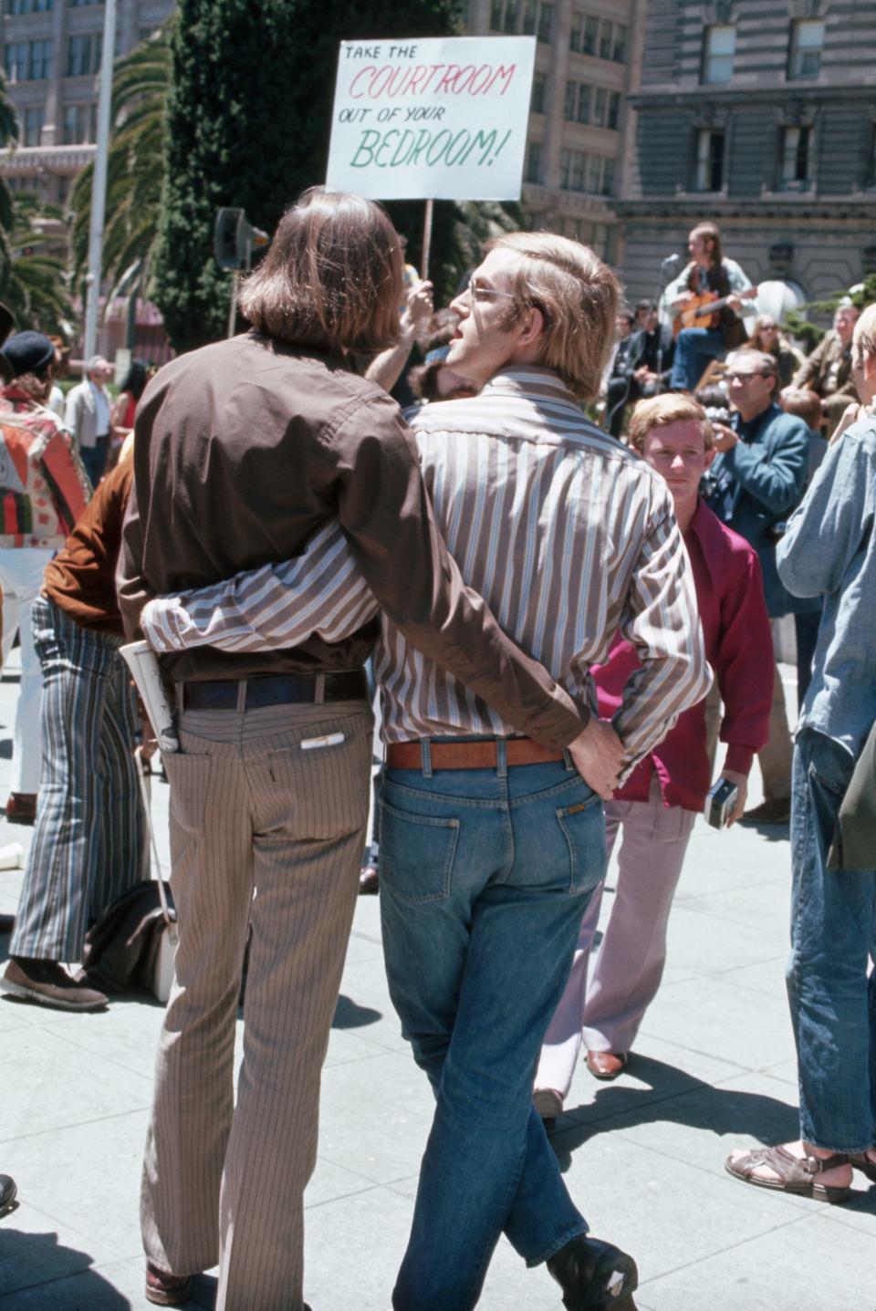 lgbtq rally vintage