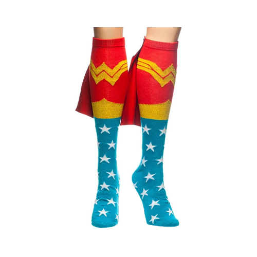 TV Store Wonder Woman Knee High Cape Sock