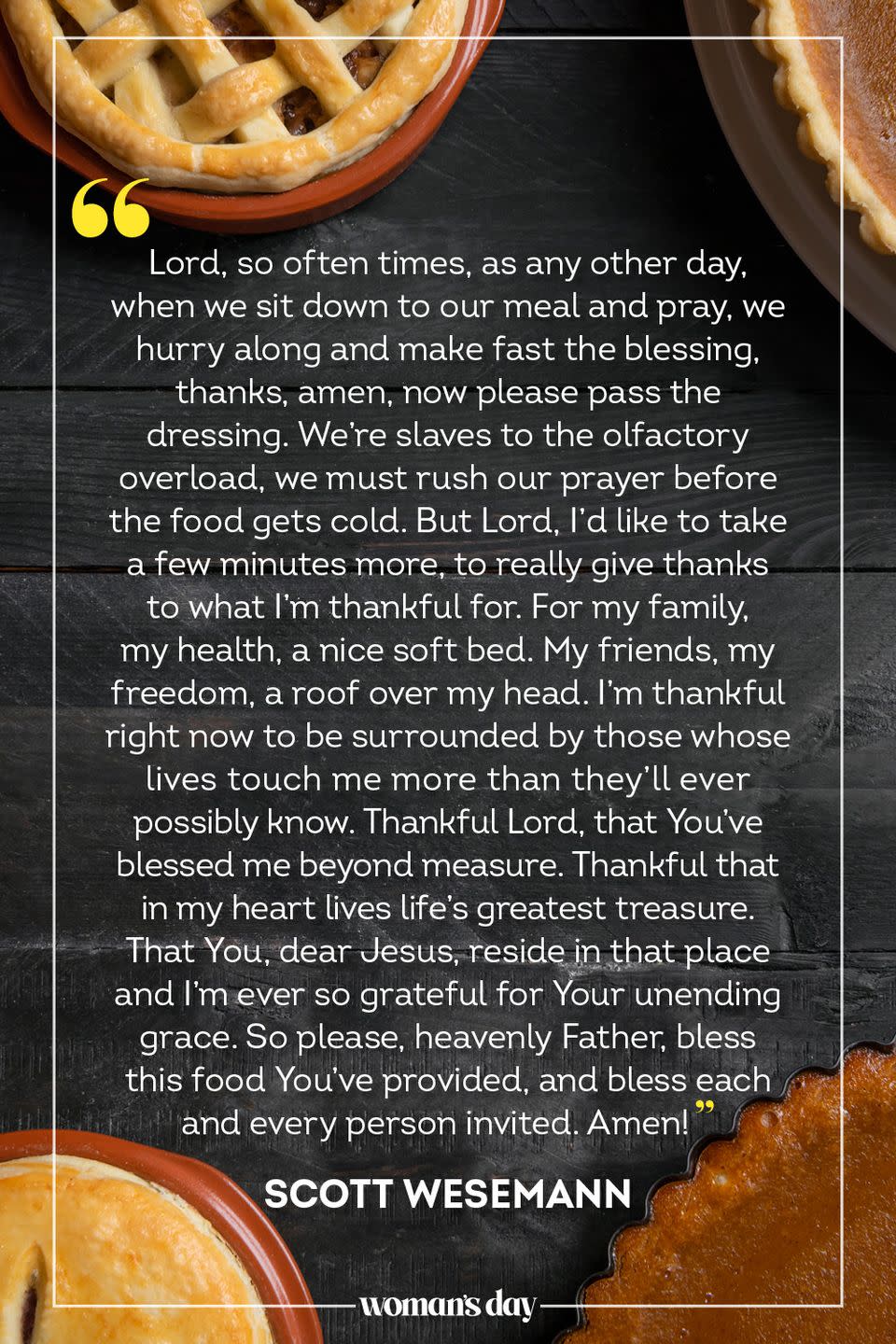 Thanksgiving Prayer Poem