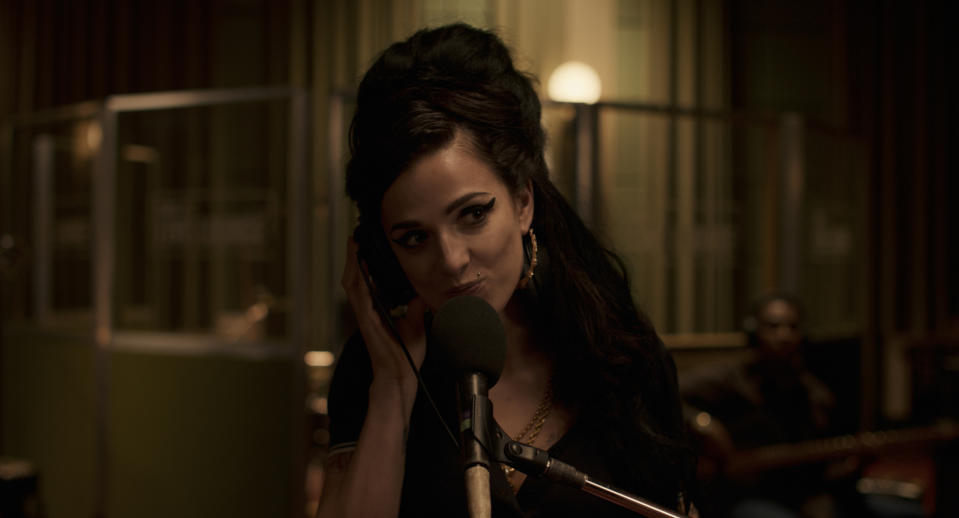 Marisa Abela stars as Amy Winehouse in director Sam Taylor-Johnson's Back To Black, a Focus Features release.