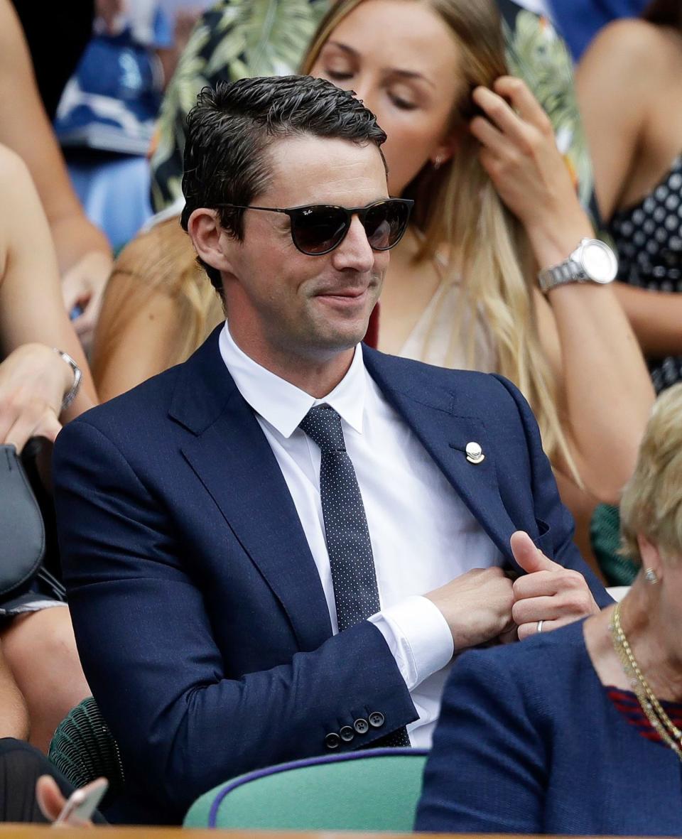 scoring a seat in the Royal Box on day eight, July 9.