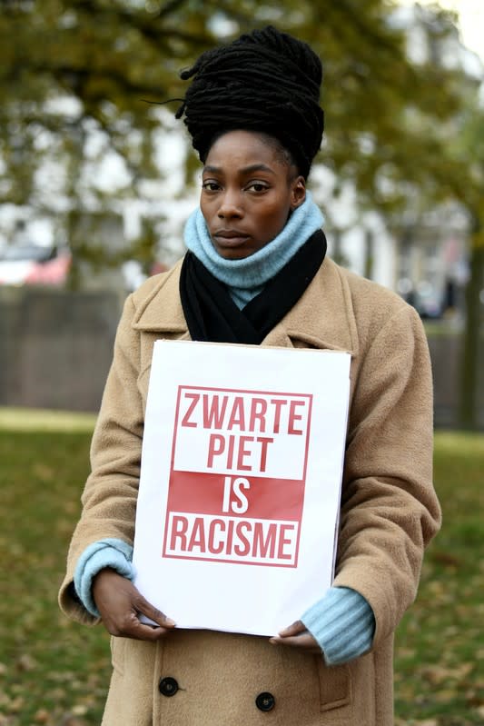 Traditional parade with Saint Nicholas and "Zwarte Piet" (Black Pete) in The Hague