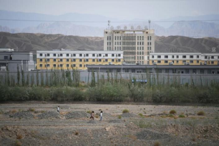Authorities in China's Xinjiang region have rounded up an estimated one million mostly Muslim Turkic-speaking minorities into internment camps (AFP Photo/GREG BAKER)