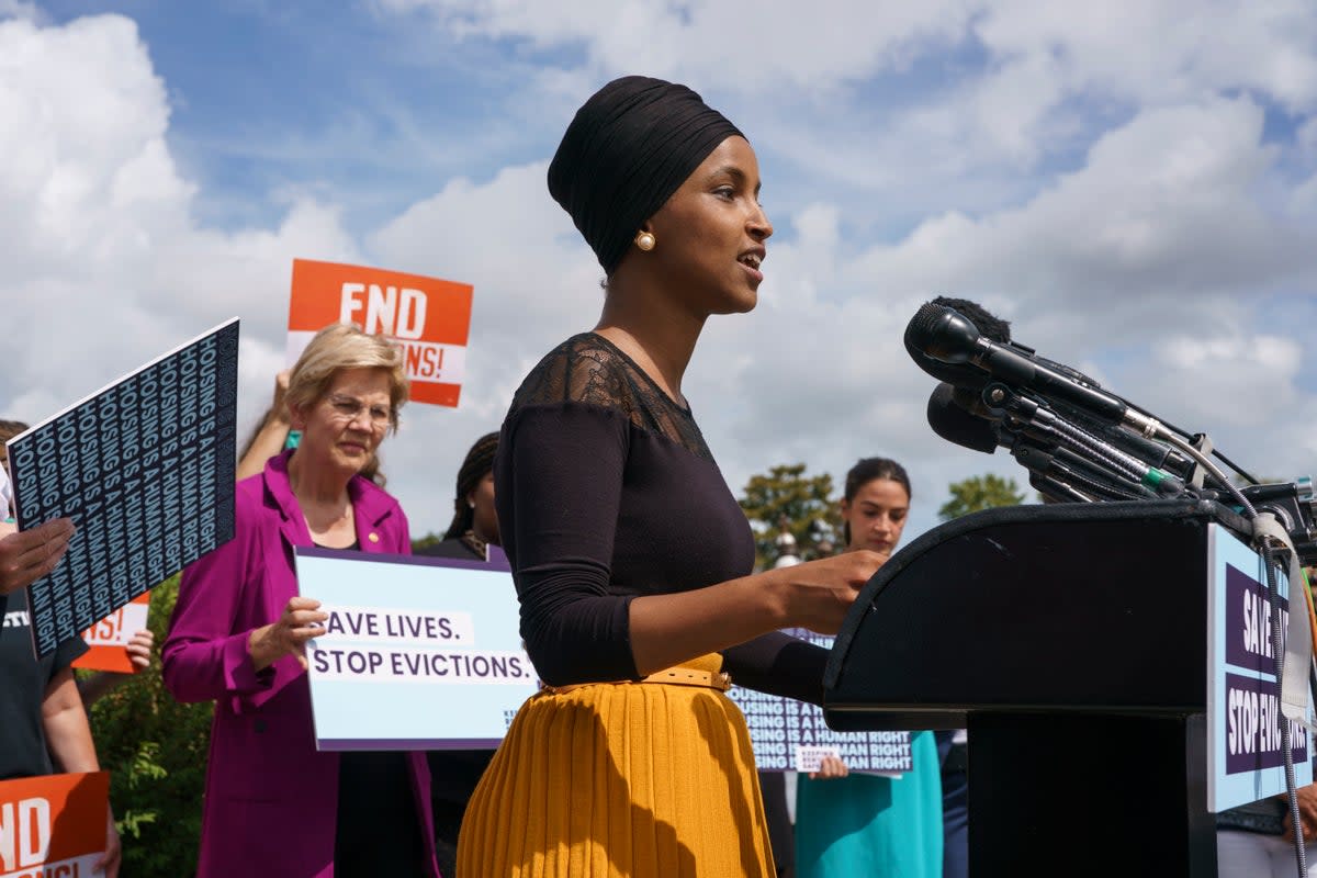 Congresswoman Ilhan Omar (Copyright 2021 The Associated Press. All rights reserved)
