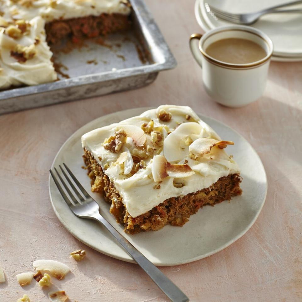 Shortcut Carrot Sheet Cake