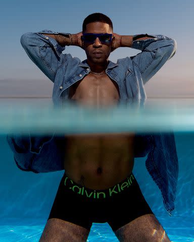 <p>Directed and photographed by Inez and Vinoodh</p> Kid Cudi models Calvin Klein boxers