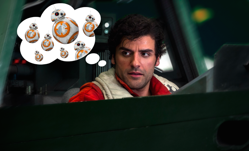 BB-8 might be Poe’s *comfort droid*, and honestly I’m crying happy beeps