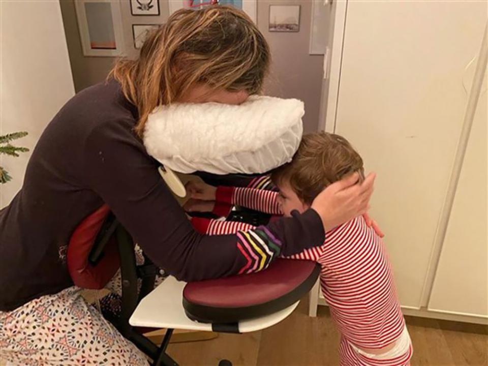 Savannah Guthrie recovering from surgery with son | Courtesy Savannah Guthrie