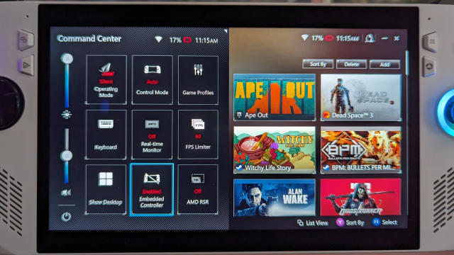 Asus ROG Ally gamepad not working? Here's how to re-enable it!