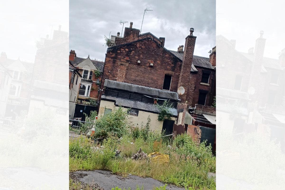 The derelict building <i>(Image: Warrington Police)</i>