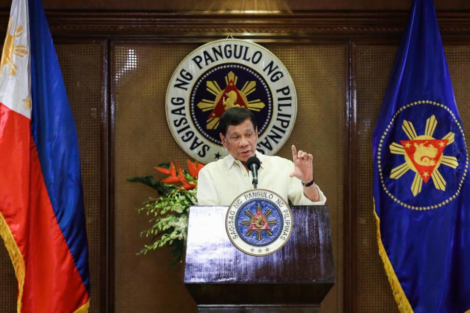 菲律賓總統杜特蒂。（圖／翻攝自臉書Rody Duterte）