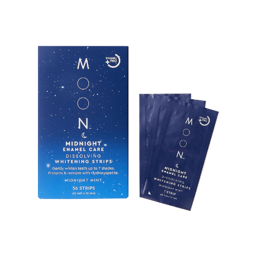 Moon Midnight Enamel Care Dissolving Whitening Strips