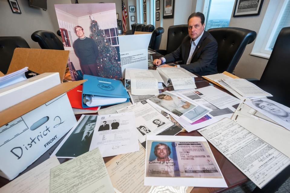 US Marshall Peter Elliott at his office in Cleveland, Ohio (AP)