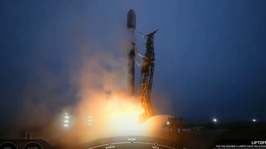 SpaceX launched a Falcon 9 rocket from Vandenberg Space Force Base in Southern California, carrying a payload for the National Reconnaissance Office, a government agency in charge of building U.S. spy satellites on June 28, 2024. (SpaceX)