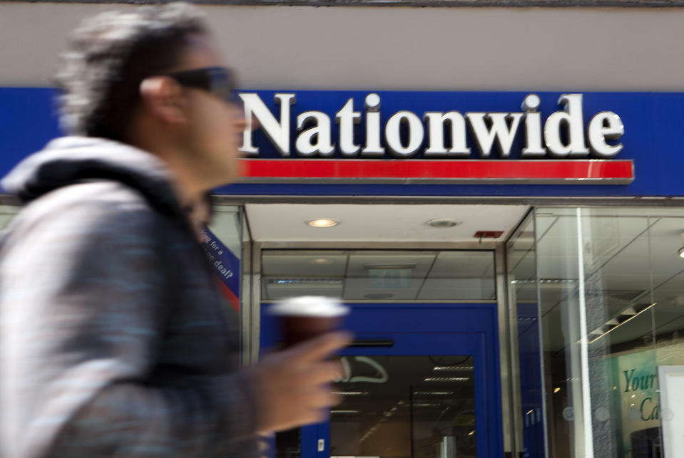 Exterior shot of a Nationwide branch. (Photo by: Newscast/Universal Images Group via Getty Images)