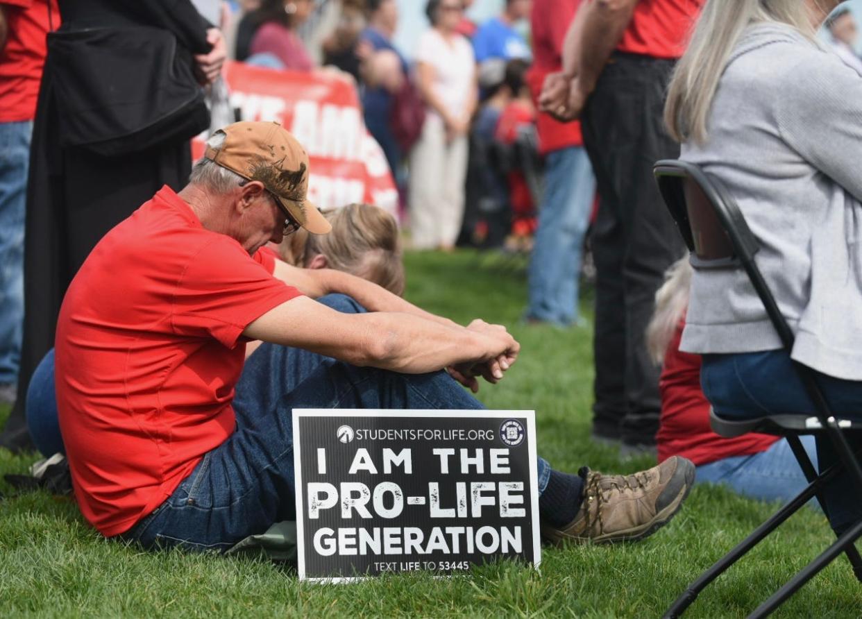 Anti-abortion advocates gathered at the Midwest March for Life on Wednesday in Jefferson City hope Missouri will be the first state to defeat an abortion ballot measure after the overturning of Roe v Wade.