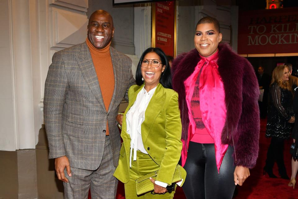 EJ Johnson, son of Magic Johnson, says he doesn't let gender norms dictate his wardrobe. "I've always let the clothes speak to me," he said on a 2018 episode of "Red Table Talk."