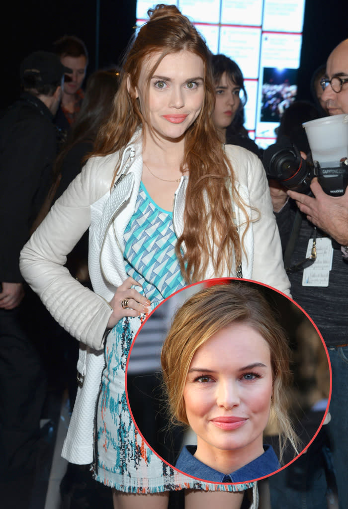 <b>Holland Roden:</b> “I call her ‘The Boz.’ I mean, she deserves an article in front of her name, Kate Bosworth. She always gets it right.”
