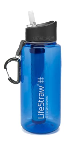 LifeStraw - Go 2-Stage Water Filter Bottle - Blue