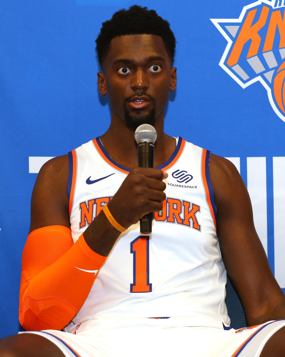 "Hold on, how many power forwards did the Knicks sign this summer?" — Bobby Portis, I expect