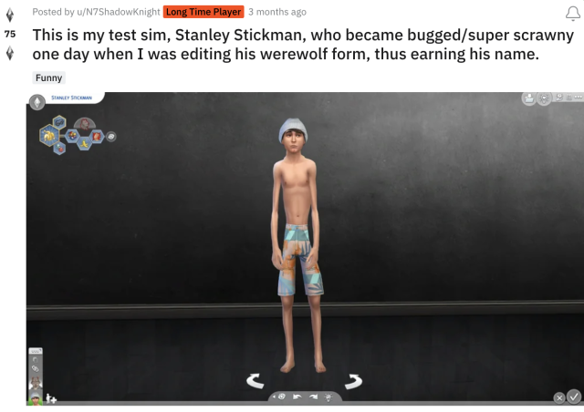 Mod The Sims - Stickman