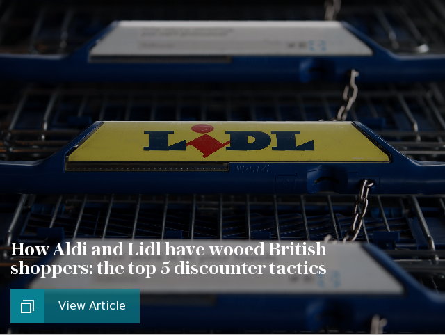 How Aldi and Lidl have wooed British shoppers: the top 5 discounter tactics