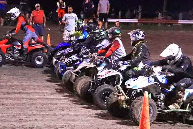 ATV races light up the Elwell Family Park at the Iowa State Fair this summer.