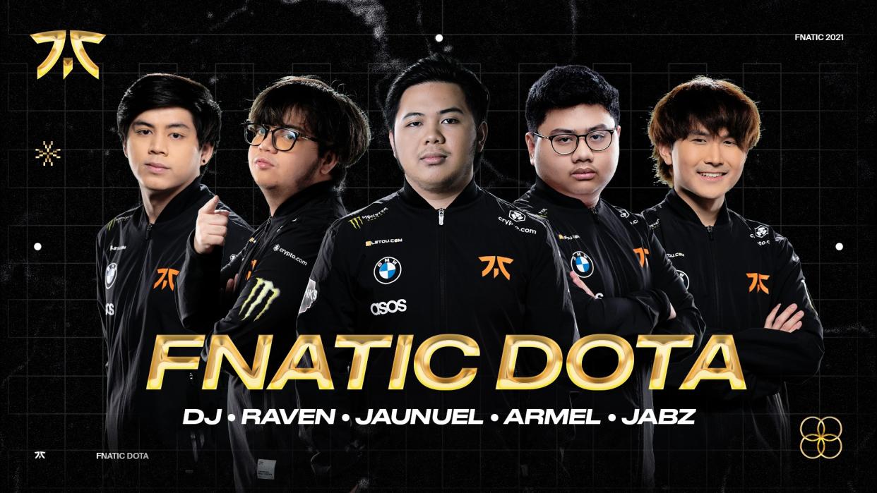 Fnatic's roster for the 2021-2022 Dota Pro Circuit season is now complete with the additions of Filipino players Armel Paul 