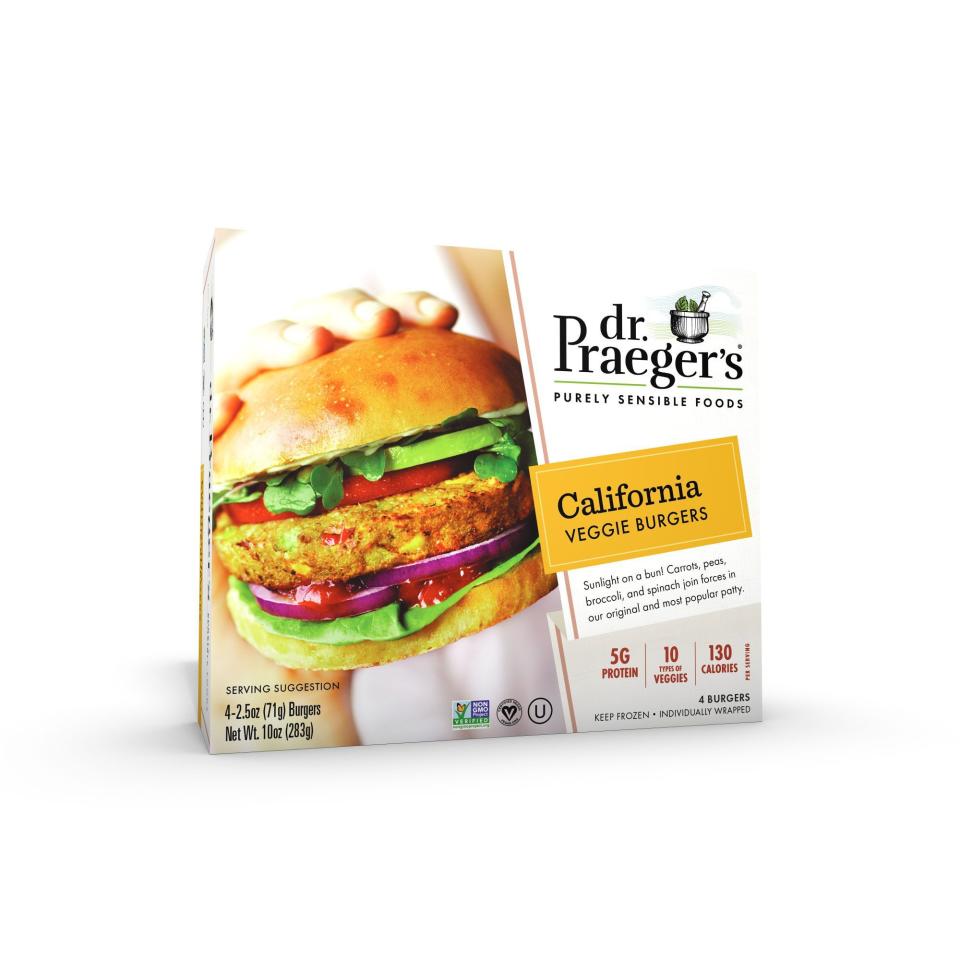 3) California Veggie Burgers