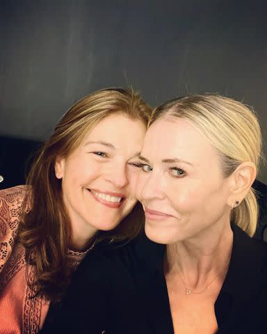 <p>Chelsea Handler Instagram</p> Chelsea Handler and her sister Shosanna.